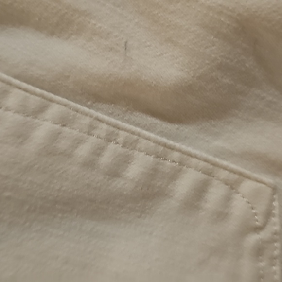 STUNNING GOOD AMERICAN WHITE DISTRESSED RAW EDGE JEANS - Picture 10 of 11